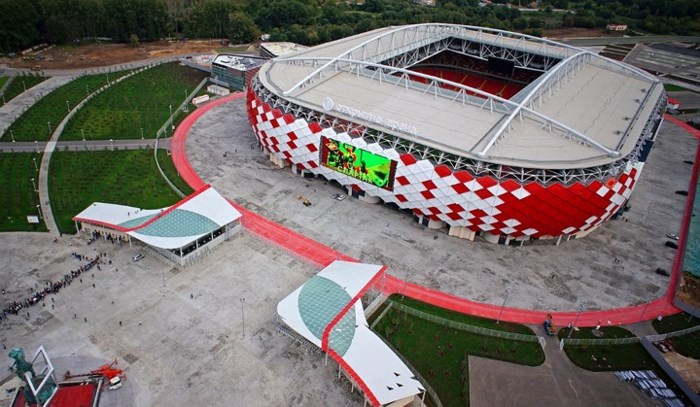  11. Spartak Stadium | Sức chứa: 42,000 người | Khởi công xây dựng vào năm 2014