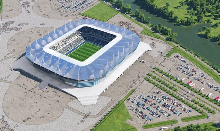12. Kaliningrad Stadium | Sức chứa: 35,212 người | Khởi công xây dựng vào năm 2017