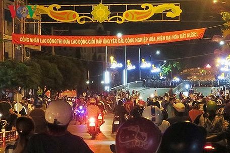Cuộc gây rối lần thứ 2 ở TP Phan Thiết, Bình Thuận đã được dập tắt nhanh chóng nhờ lực lượng hỗ trợ của Bộ Công an.