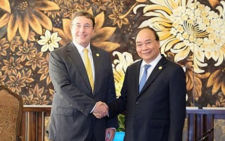 Thủ tướng Nguyễn Xuân Phúc tiếp Tổng Giám đốc Chương trình Phát triển Liên Hợp Quốc (UNDP) Achim Steiner