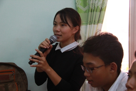 “Làm thế nào để trẻ em sử dụng mạng xã hội an toàn?- em Trần Thanh Hà- Lớp 6, Trường THCS Thị trấn Cái Nhum-quan tâm.