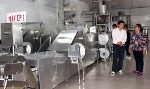 Hỗ trợ máy sản xuất bún theo công nghệ sạch