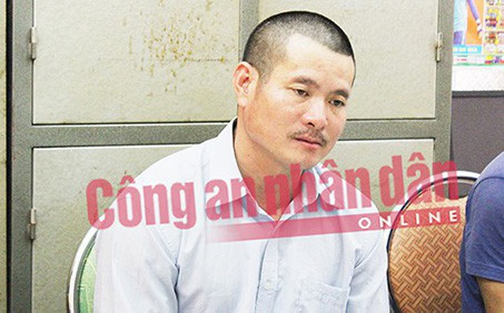 Nghi phạm Triệu Văn Hải đang bị giam giữ tại Công an tỉnh Cao Bằng. (ảnh: Công an nhân dân)