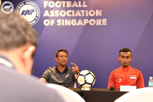 HLV Fandi Ahmad thừa nhận đội tuyển Singapore giờ chỉ là 