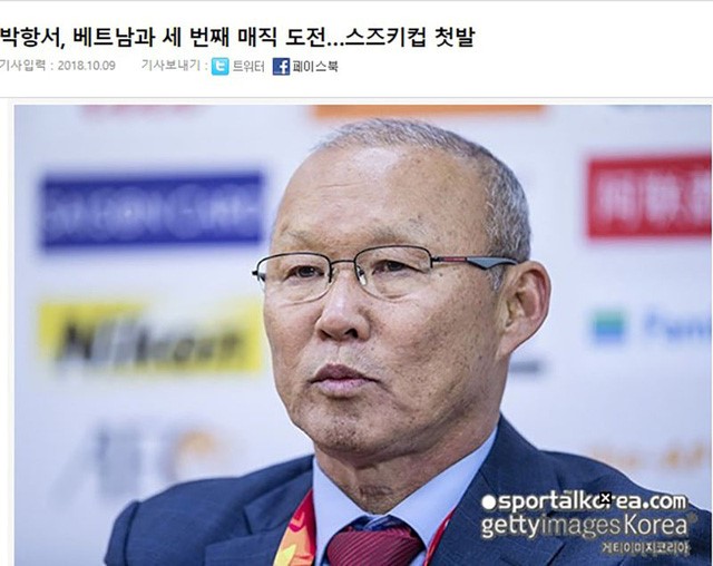 HLV Park Hang Seo được báo Hàn Quốc gọi là Phù thủy