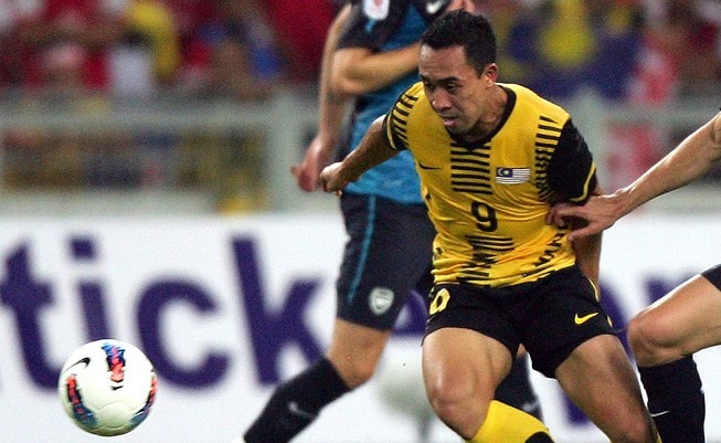 Talaha ghi bàn duy nhất trận cho Malaysia.