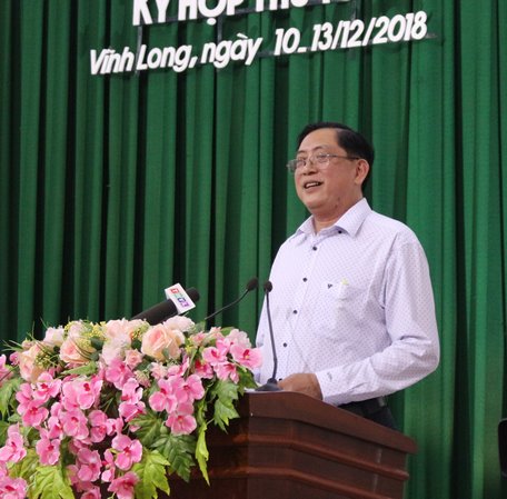 Giám đốc Sở Tài nguyên- Môi trường Nguyễn Văn Hiếu.