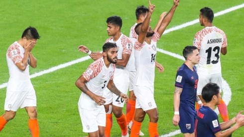 ĐT Thái Lan thảm bại 1-4 trước ĐT Ấn Độ trong trận ra quân Asian Cup 2019. (Ảnh: AFC)