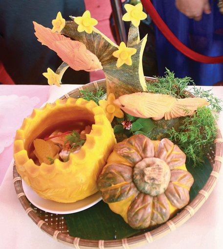 Cá tra được chế biến thành hàng chục món rực sắc màu tại hội thi Mekong Chef 2018