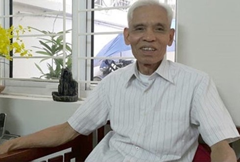 Tiến sĩ Trần Viết Hoàn, nguyên giám đốc Khu di tích Bác Hồ tại Phủ chủ tịch. 