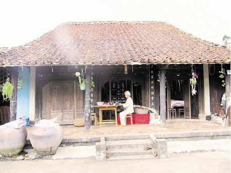 Nhà cổ do ông Nguyễn Công Ích sở hữu hiện nay
