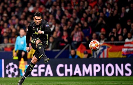  Ronaldo không thể giúp Juventus tránh khỏi thất bại trước Atletico. (Nguồn: AFP/Getty Images)