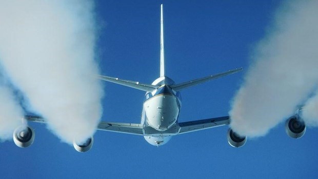 Loại nhiên liệu sinh học mới sẽ giúp giảm khí thải CO2 trong ngành hàng không. (Nguồn: NASA)