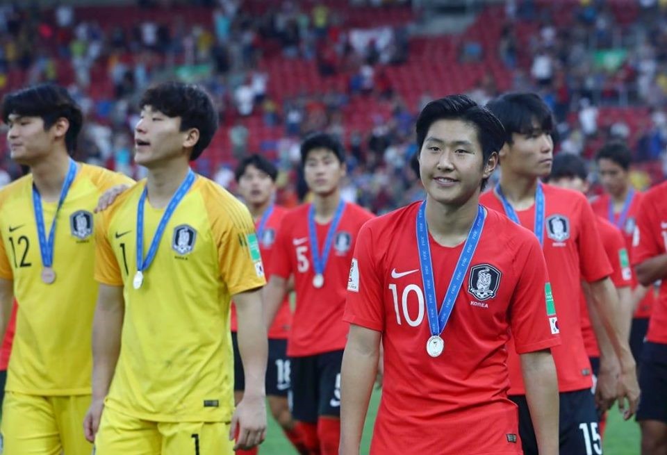 Đội tuyển U20 Hàn Quốc xuất sắc giành ngôi á quân thế giới. Ảnh: fifa.com