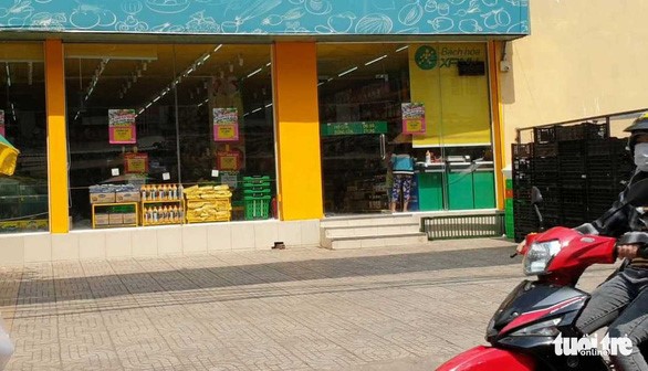Cửa hàng ở phường Bình Trị Đông A, quận Bình Tân - nơi xảy ra nghi án cướp tài sản táo tợn - Ảnh: MINH HÒA