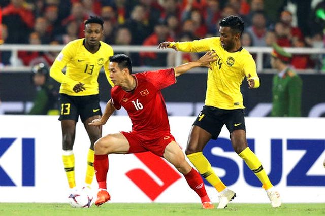 Cả Malaysia (vàng) lẫn Indonesia không phải đối thủ lót đường như các đội yếu ở bảng đấu khác