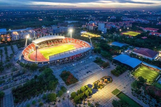 Liên đoàn bóng đá Thái Lan chọn sân Thammasat để đấu với tuyển Việt Nam ở vòng loại World Cup 2022