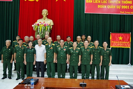 Ban liên lạc Truyền thống Cựu chiến binh Đoàn Quân sự 9901 ra mắt.