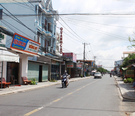 Thị trấn Trà Ôn được quy hoạch thành đô thị phát triển hiện đại ở cửa ngõ phía Đông Nam của tỉnh.