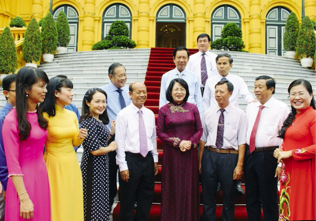Tháng 9/2019, Tại Văn phòng Chủ tịch nước, đoàn đã báo cáo với Phó Chủ tịch nước Đặng Thị Ngọc Thịnh kết quả 3 năm thực hiện Chỉ thị 05 về học và làm theo Bác.