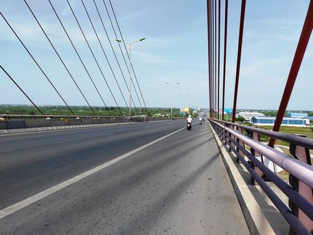 Cao tốc Mỹ Thuận- Cần Thơ điểm cuối giao với QL1, trùng với điểm đầu dự án cầu Cần Thơ.
