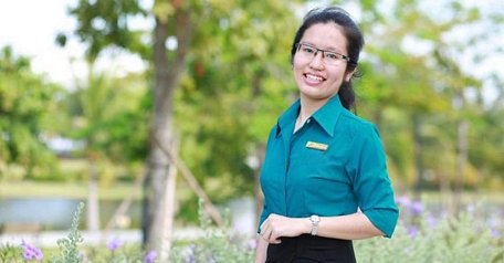 Bạn Lư Thương Thương cựu học sinh THPT Chuyên Lê Hồng Phong, sinh viên Cử nhân Tài Năng ISB BBUS