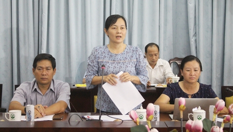 Các thành viên hội đồng thẩm định đã có nhiều ý kiến đóng góp cho xã Bình Ninh cần thực hiện trong thời gian tới.