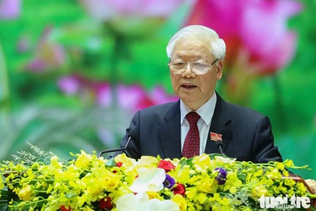  Tổng bí thư, Chủ tịch nước Nguyễn Phú Trọng - Ảnh: NGUYỄN KHÁNH