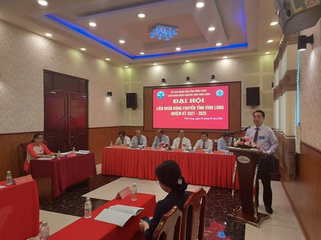 Chủ tịch UBND tỉnh Lữ Quang Ngời phát biểu chỉ đạo tại đại hội.