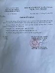 Thông báo khẩn của BCĐ Phòng chống dịch COVID-19 xã Hòa Tịnh (Mang Thít)