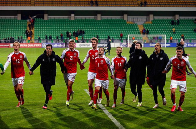 Đan Mạch là chủ nhân của tấm vé thứ 2 dự World Cup 2022.