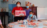 Hội Chữ thập đỏ tỉnh bàn giao 2 nhà tình thương tại huyện Long Hồ