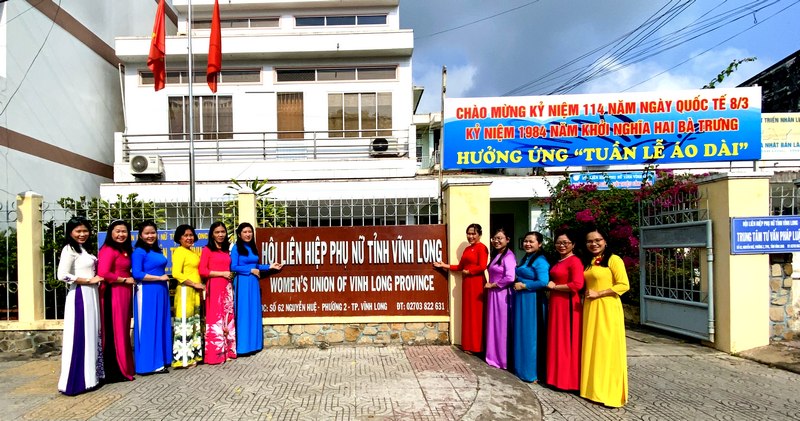 Hội LHPN tỉnh hưởng ứng “Tuần lễ áo dài”, nhằm quảng bá đến du khách trong nước và quốc tế vẻ đẹp truyền thống của Việt Nam.