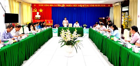 Bà Lê Thị Thuý Kiều- Tỉnh uỷ viên, Phó Chủ tịch HĐND tỉnh, lưu ý một số vấn đề cần quan tâm.