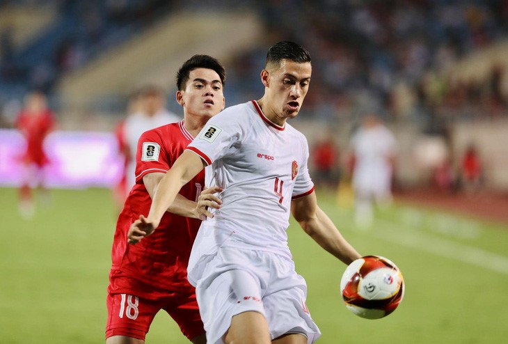 Indonesia là đội Đông Nam Á duy nhất giành chiến thắng ở loạt trận thứ tư vòng loại thứ 2 World Cup 2026 khu vực châu Á - Ảnh: NGUYÊN KHÔI