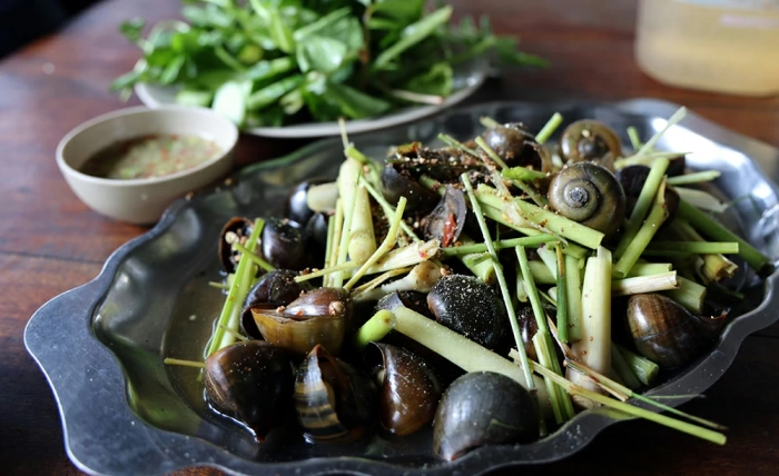 Thương nhớ vị ốc đồng quê nhà