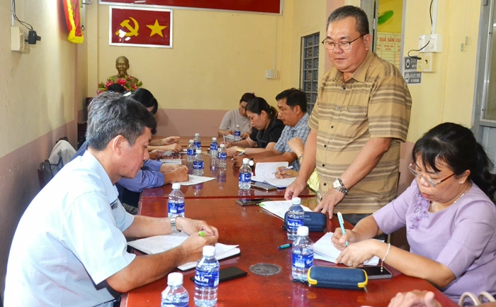 Khảo sát, nắm tình hình sản xuất, kinh doanh, quản lý, khai thác vùng nghêu nguyên liệu
