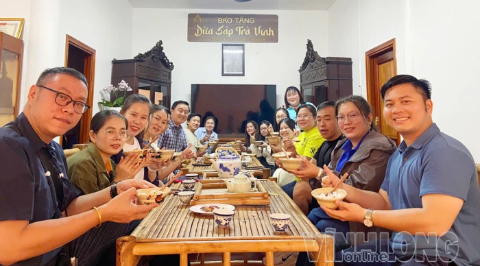 Bánh canh dừa sáp đậm vị quê