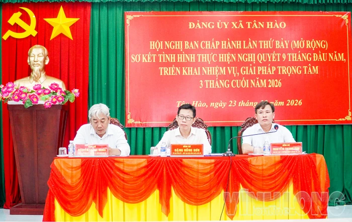 Xã Tân Hào thực hiện đạt và vượt 12/25 chỉ tiêu nghị quyết
