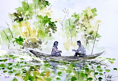 Tranh minh họa: TRẦN THẮNG