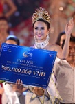 Trần Thị Thu Ngân đăng quang Hoa hậu Bản sắc Việt Toàn cầu