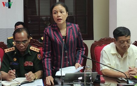Bà Nguyễn Phương Nga, Chủ tịch Liên hiệp các Tổ chức Hữu nghị Việt Nam.